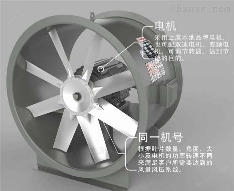 FZ50系列轴流风机玻璃钢轴流式通风机