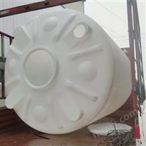固原15吨塑料储罐 滚塑pe水罐 聚乙烯耐酸碱防腐蚀塑料化工水塔