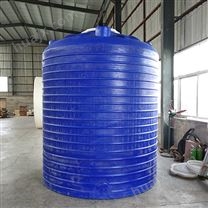 吕梁10吨蓝色避光型塑料储罐 滚塑一次成型平底立式pe桶 厂家批发