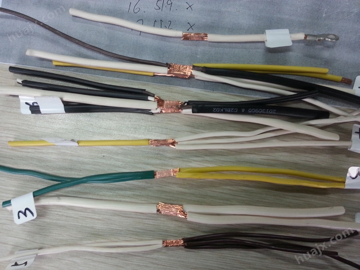 多芯电缆铜线超声波焊机
